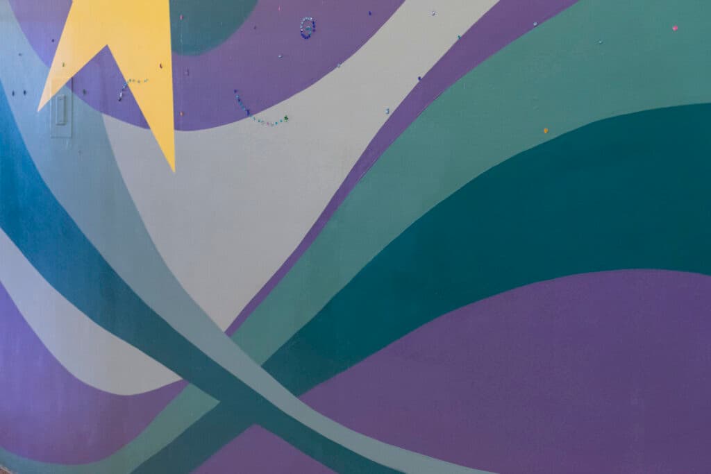 Dorian Sylvain, Muralist, Southside Schools, 2019,