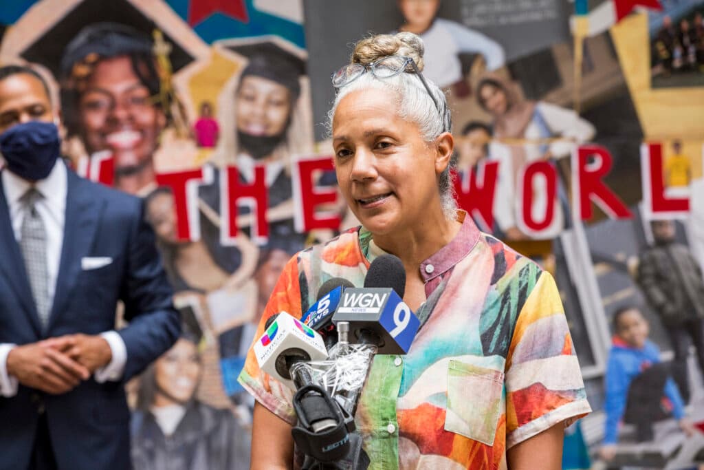 Dorian Sylvain, Chicago, CPS Lives, Artist Residency, Non-Profit Organization, Chicago Public Schools, BMO Harris Bank