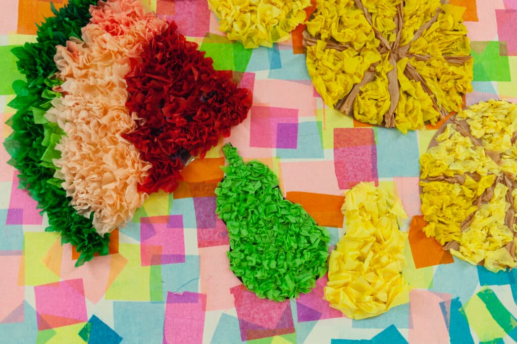 Dorian Sylvain, Chicago, CPS Lives, Artist Residency, Non-Profit Organization, Chicago Public Schools, Marsh Elementary School, Fruits & Vegetables, Art, Students, Community