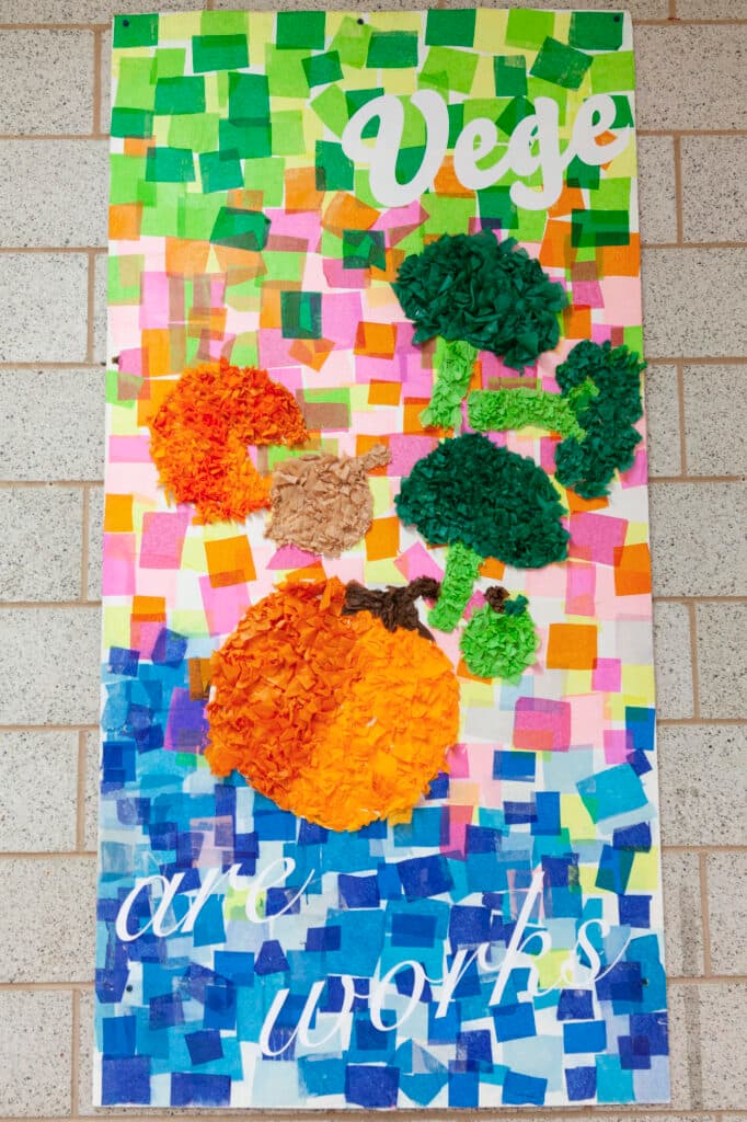 Dorian Sylvain, Chicago, CPS Lives, Artist Residency, Non-Profit Organization, Chicago Public Schools, Marsh Elementary School, Fruits & Vegetables, Art, Students, Community