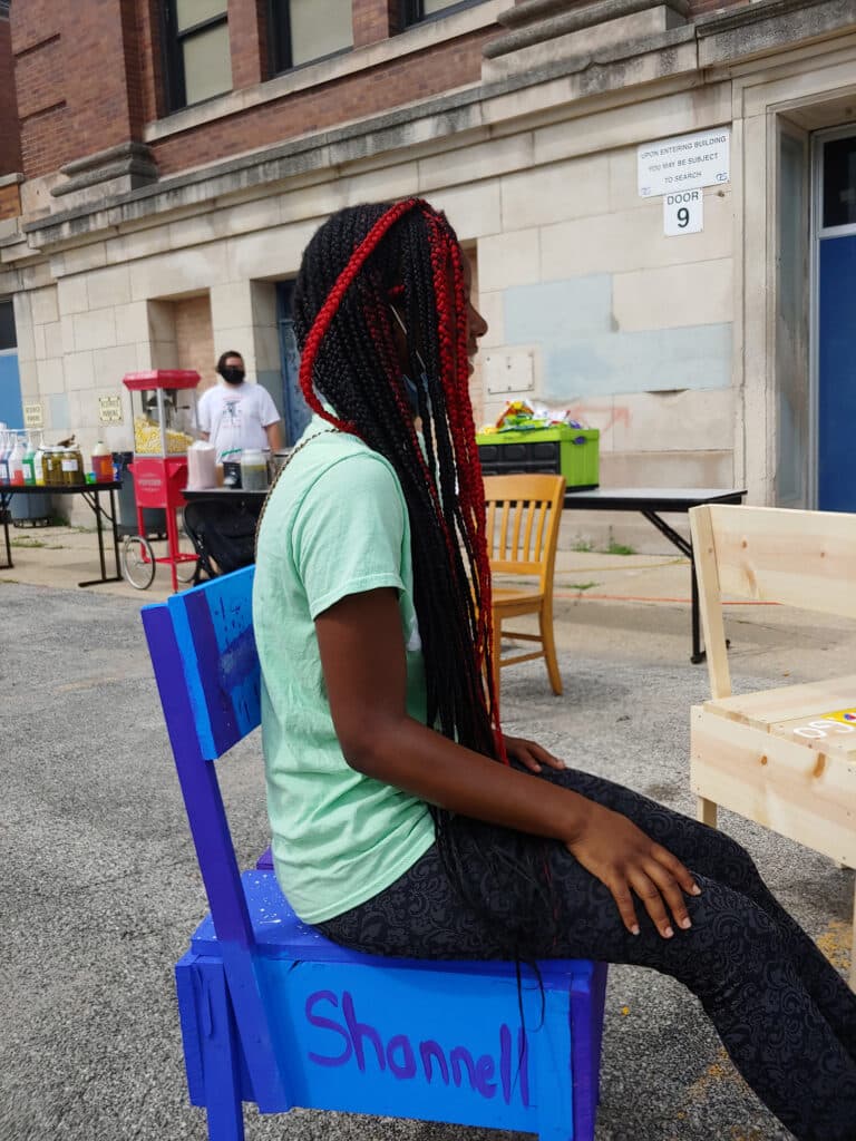 Norman Teague, Tilden HS, Chicago Public Schools, CPS Lives, Artist Residency, Chicago, non-profit organization