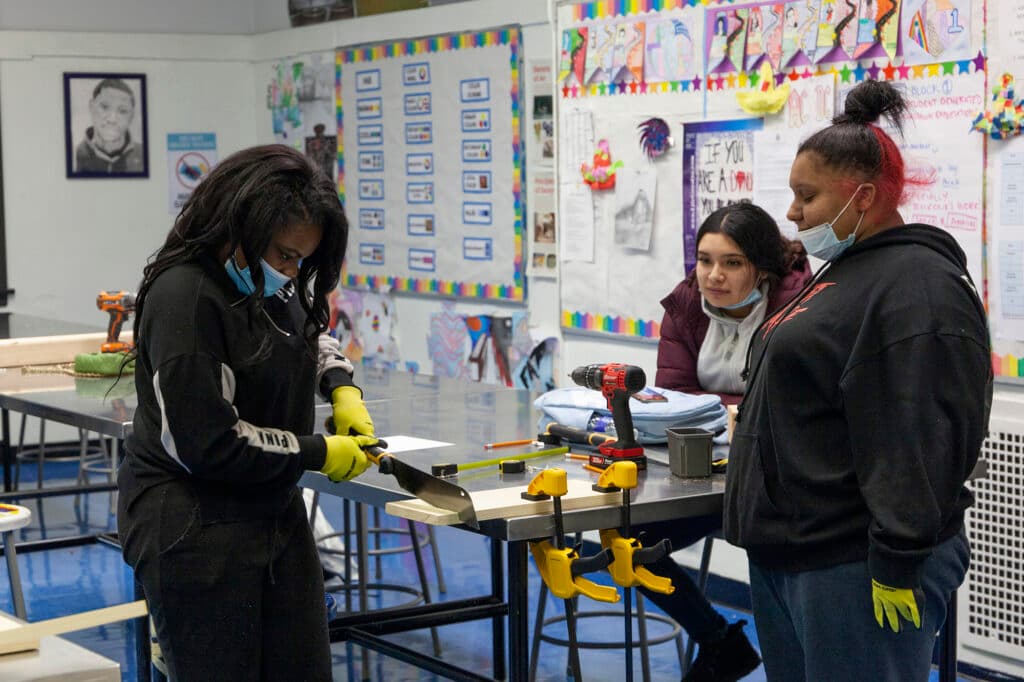 Norman Teague, Tilden HS, Chicago Public Schools, CPS Lives, Artist Residency, Chicago, non-profit organization