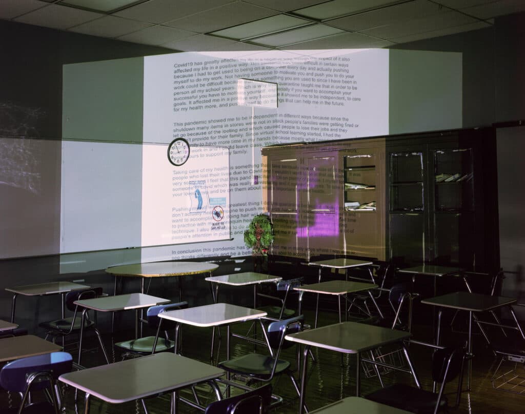 Ludvig Peres, CPS Lives, Bowen High School, Chicago Public Schools, Artist Residency, Chicago, Artist, Art, Visual Art, Photography, Sculpture, Projector art