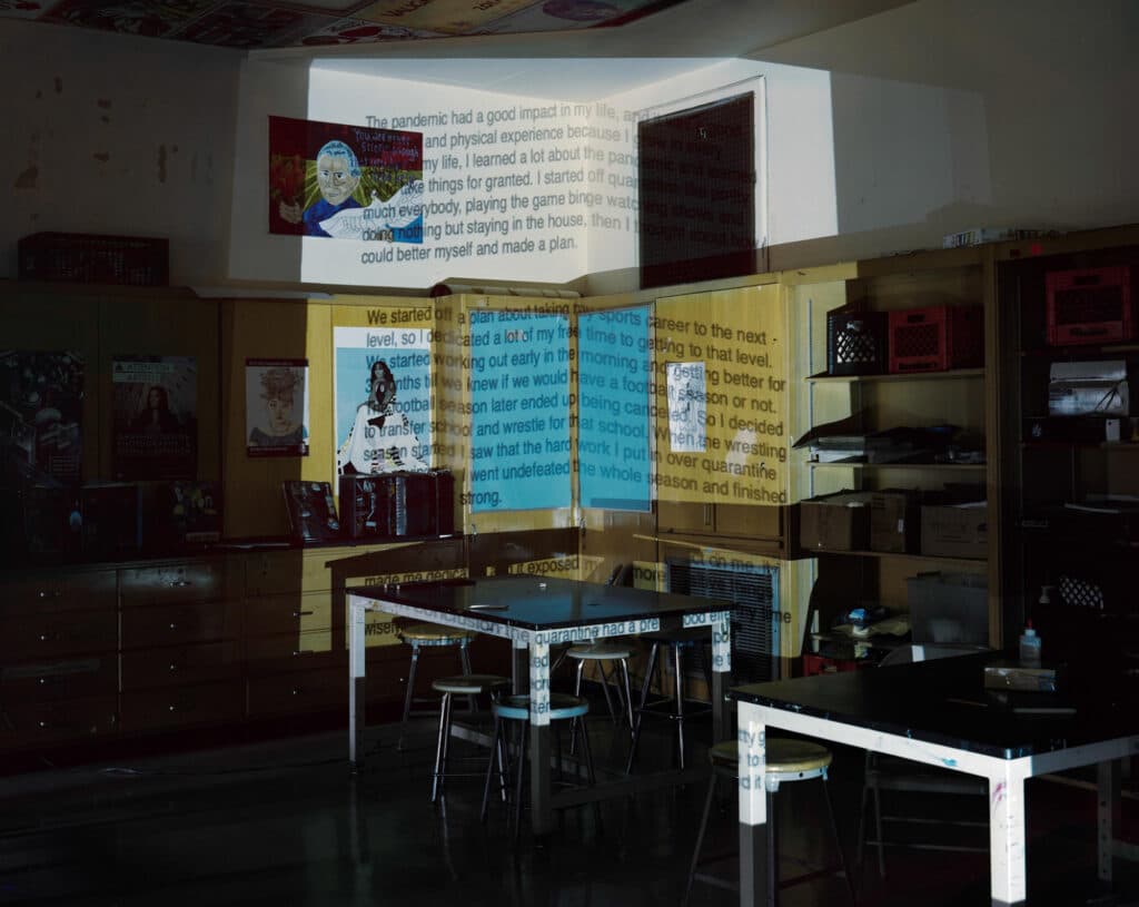 Ludvig Peres, CPS Lives, Bowen High School, Chicago Public Schools, Artist Residency, Chicago, Artist, Art, Visual Art, Photography, Sculpture, Projector art