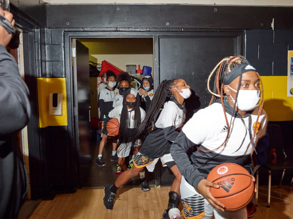 Marzena Abarahmik, Chicago, CPS, Public School, CPS Lives, Non-Profit, Learning, Student, Michelle Clark High School, Chicago Art, Chicago Residency, Basketball, sport