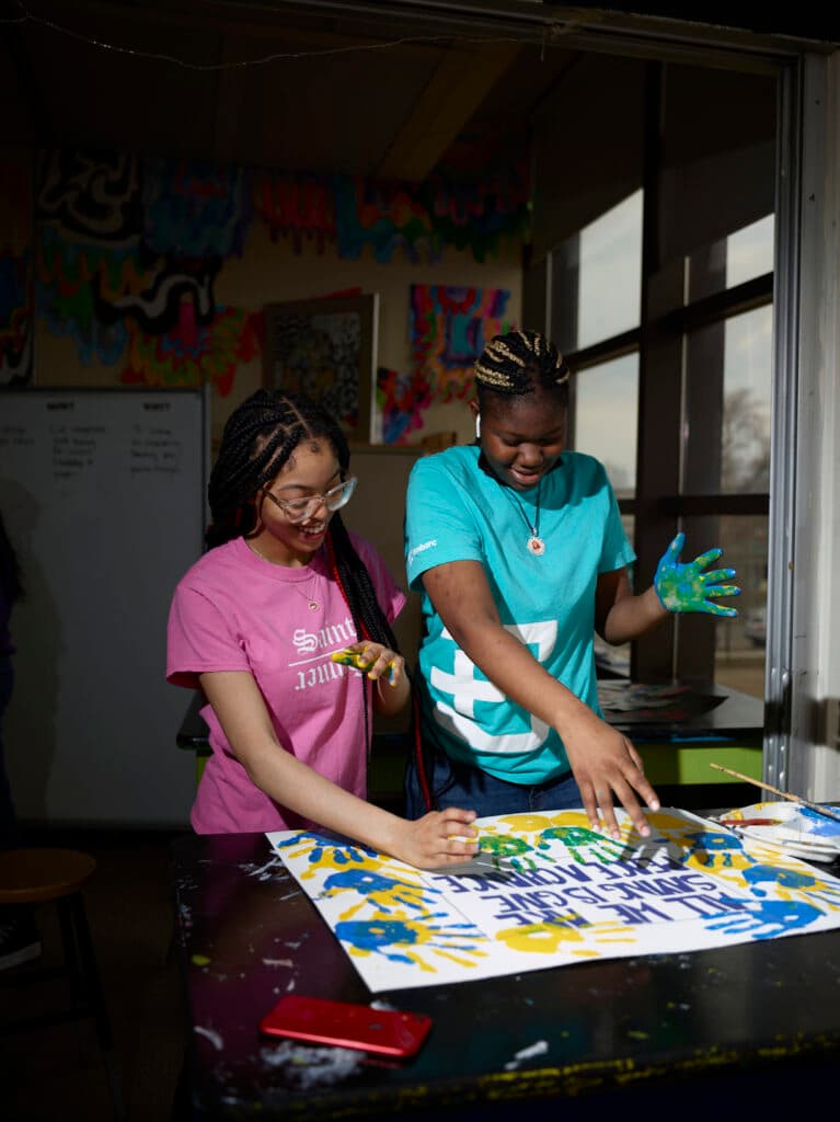 Marzena Abarahmik, Chicago, CPS, Public School, CPS Lives, Non-Profit, Learning, Student, Michelle Clark High School, Chicago Art, Chicago Residency, Basketball, sport