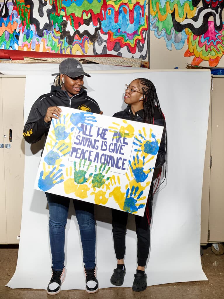 Marzena Abarahmik, Chicago, CPS, Public School, CPS Lives, Non-Profit, Learning, Student, Michelle Clark High School, Chicago Art, Chicago Residency, Basketball, sport