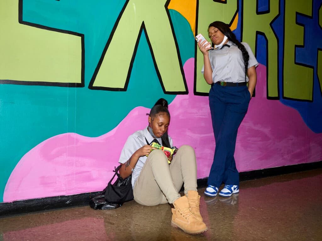 Marzena Abarahmik, Chicago, CPS, Public School, CPS Lives, Non-Profit, Learning, Student, Michelle Clark High School, Chicago Art, Chicago Residency, Basketball, sport